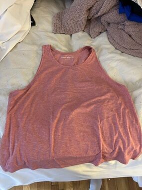 Outdoor Voices Heathered Rose Tank Top